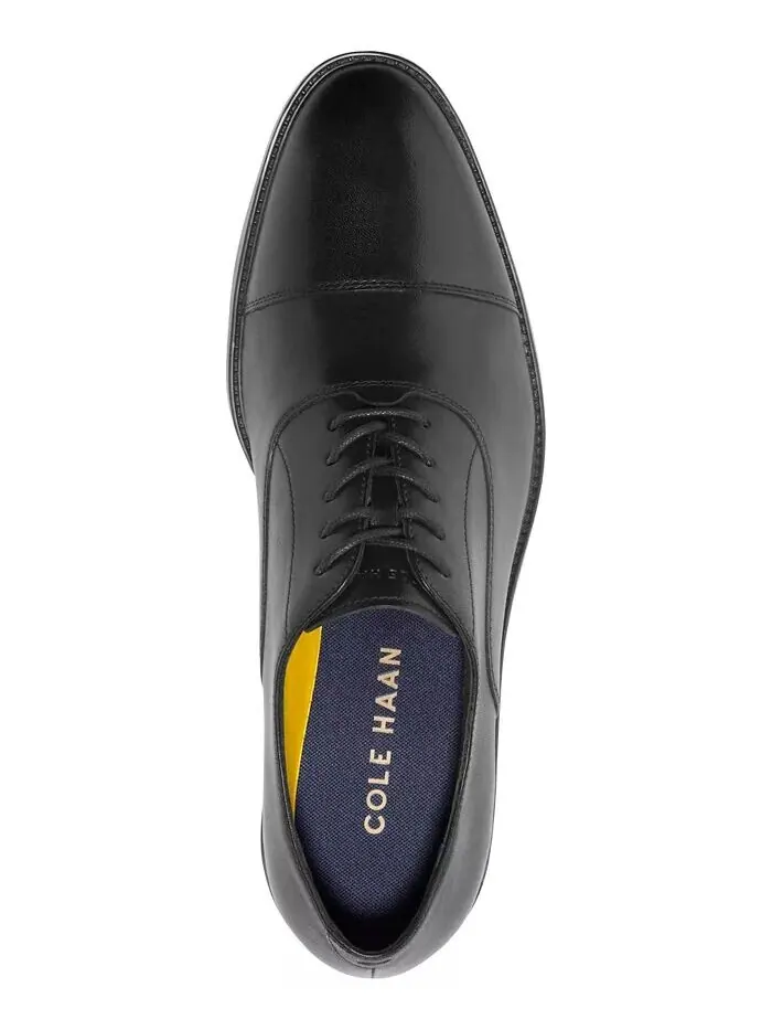 Мужские оксфорды со шнуровкой Hawthorne и закрытым носком Cole Haan — изображение 5 из 6, черный