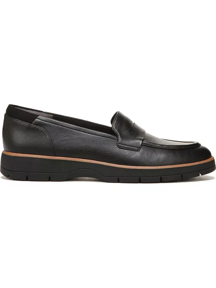 Женские лоферы Nice Day на массивной подошве Dr. Scholl's — изображение 2 из 5, черный/черный