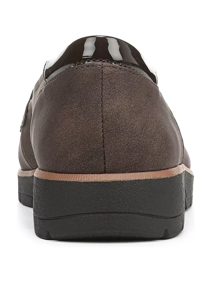 Женские лоферы Nice Day на массивной подошве Dr. Scholl's — изображение 3 из 5, темный коричневый