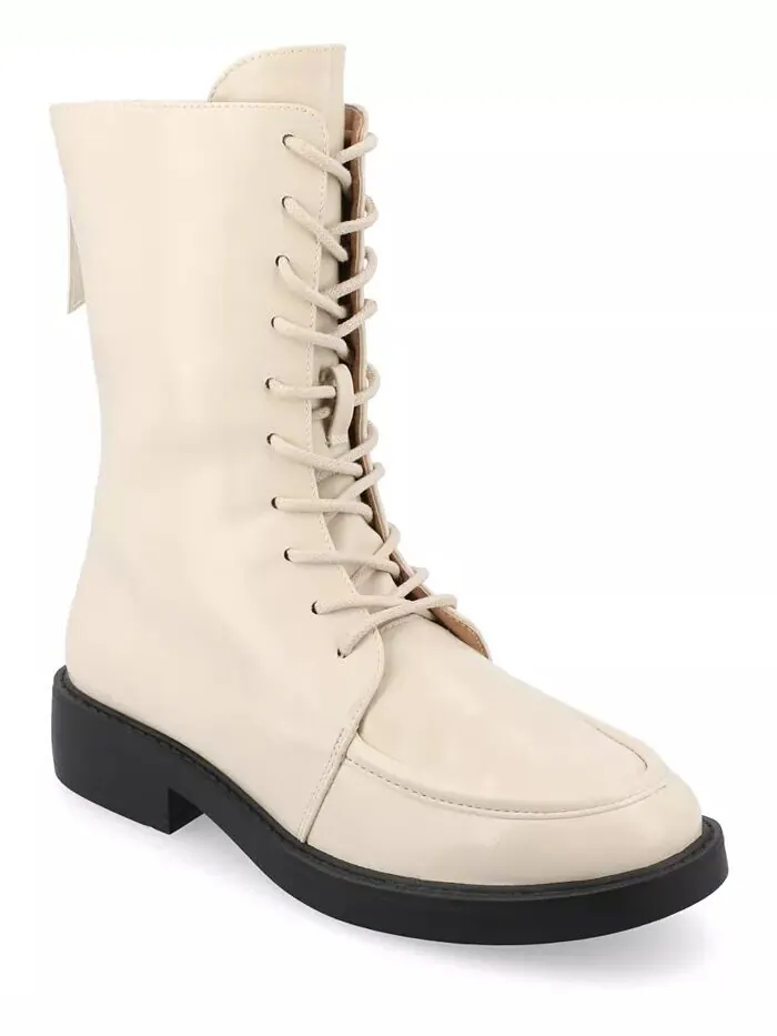 Женские армейские ботинки Nikks Lace Up Journee Collection — изображение 1 из 5, кость