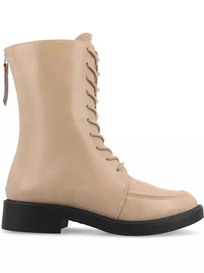 Женские армейские ботинки Nikks Lace Up Journee Collection — изображение 2 из 6, бежевый
