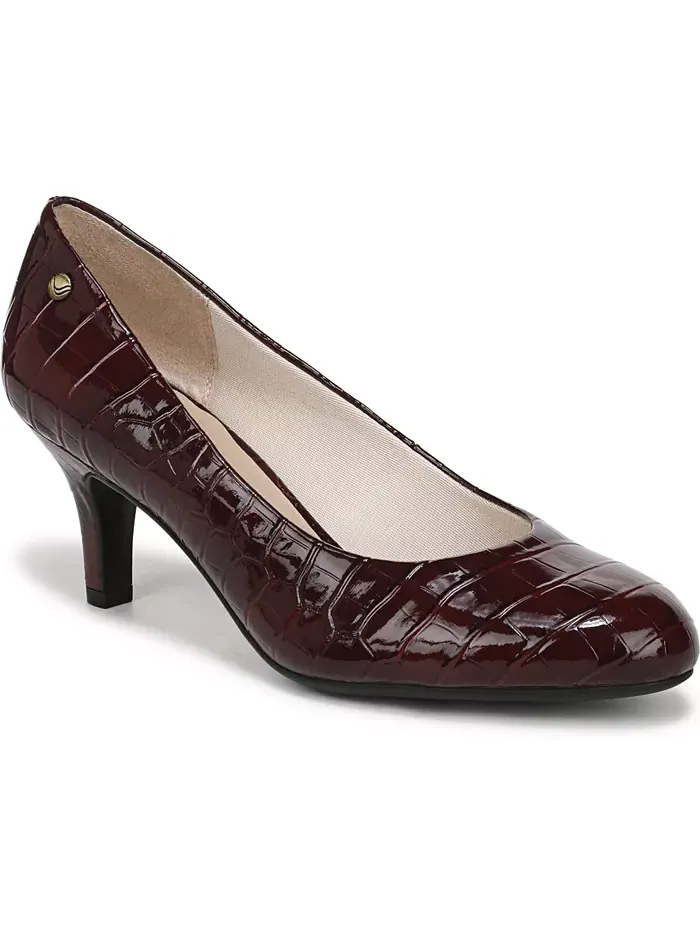 Женские туфли-лодочки Parigi Dress Pumps LifeStride — изображение 1 из 11, винный красный