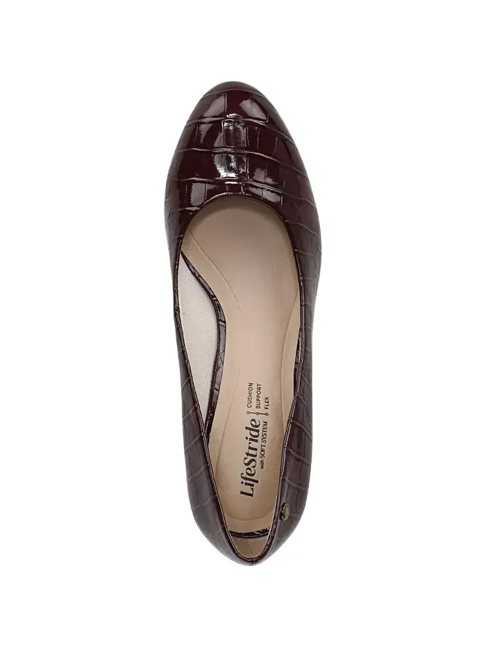 Женские туфли-лодочки Parigi Dress Pumps LifeStride — изображение 4 из 11, винный красный