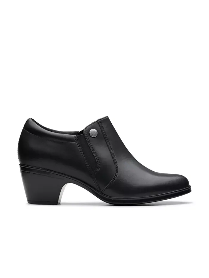 Ботильоны Clarks Эмили 2 Рейна, утепленные, на плоской подошве — изображение 2 из 7, черный