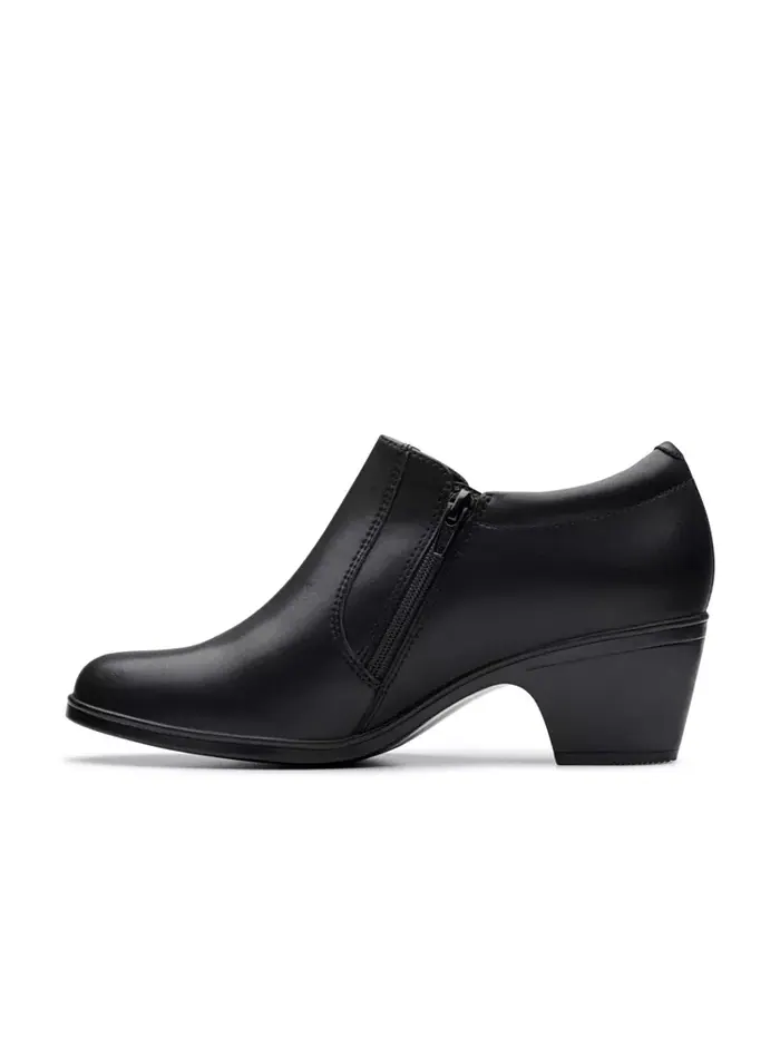 Ботильоны Clarks Эмили 2 Рейна, утепленные, на плоской подошве — изображение 3 из 7, черный