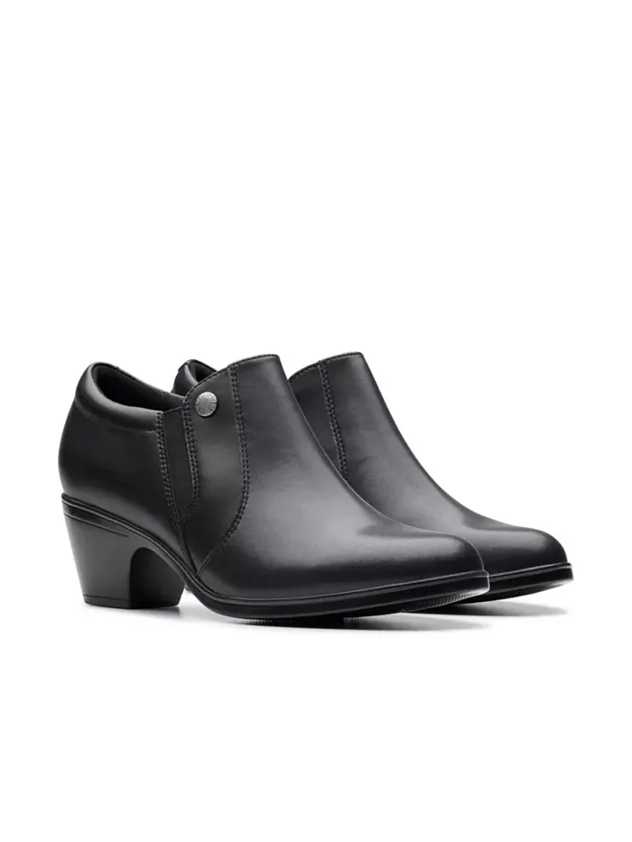 Ботильоны Clarks Эмили 2 Рейна, утепленные, на плоской подошве — изображение 5 из 7, черный
