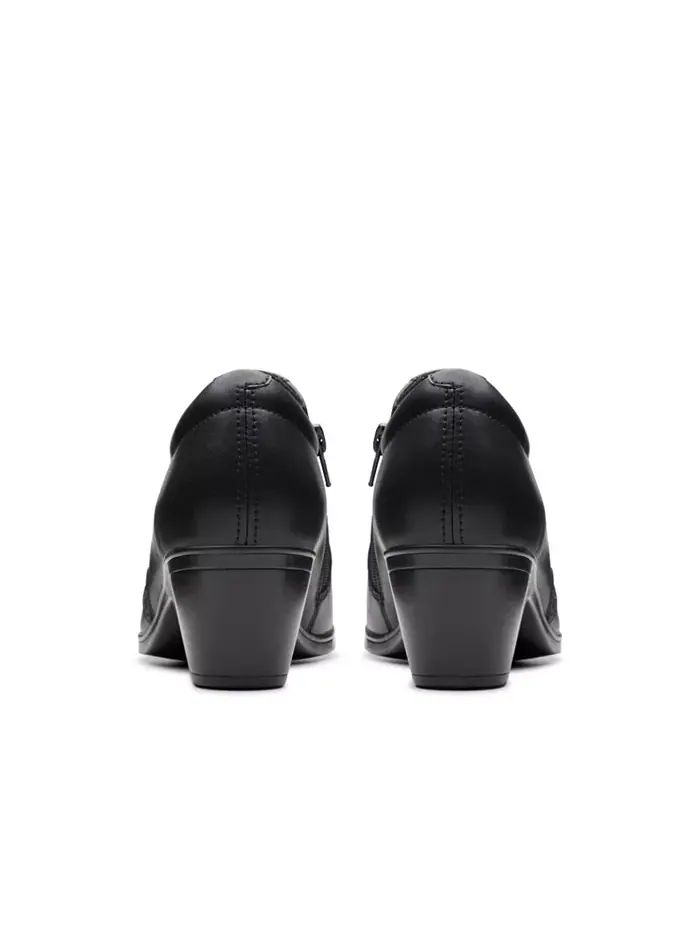 Ботильоны Clarks Эмили 2 Рейна, утепленные, на плоской подошве — изображение 6 из 7, черный
