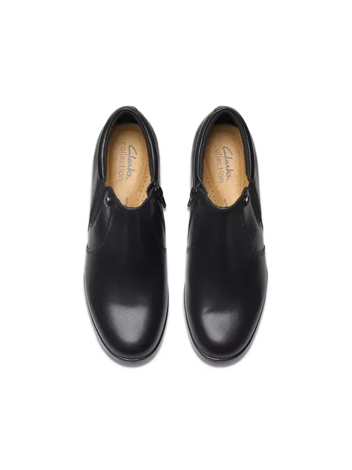 Ботильоны Clarks Эмили 2 Рейна, утепленные, на плоской подошве — изображение 7 из 7, черный