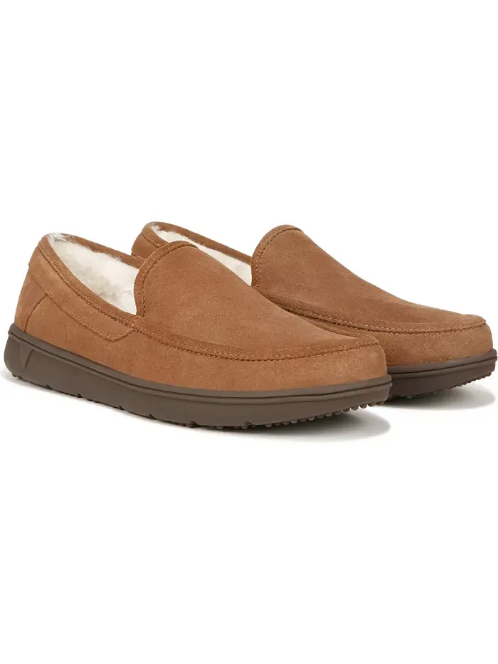 Мужские тапочки Gustavo Slip On Vionic — изображение 2 из 3, коричневый