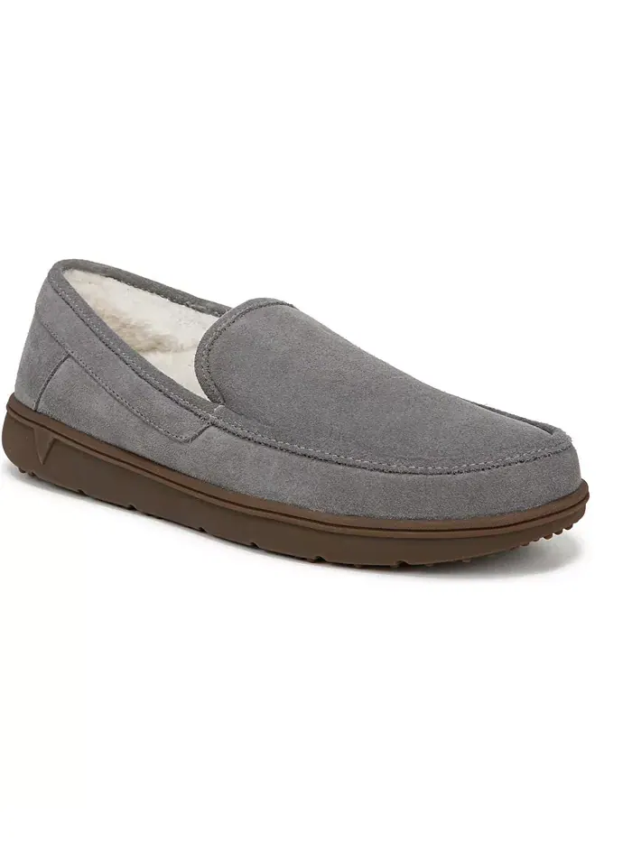 Мужские тапочки Gustavo Slip On Vionic — изображение 1 из 3, темно-серый серый