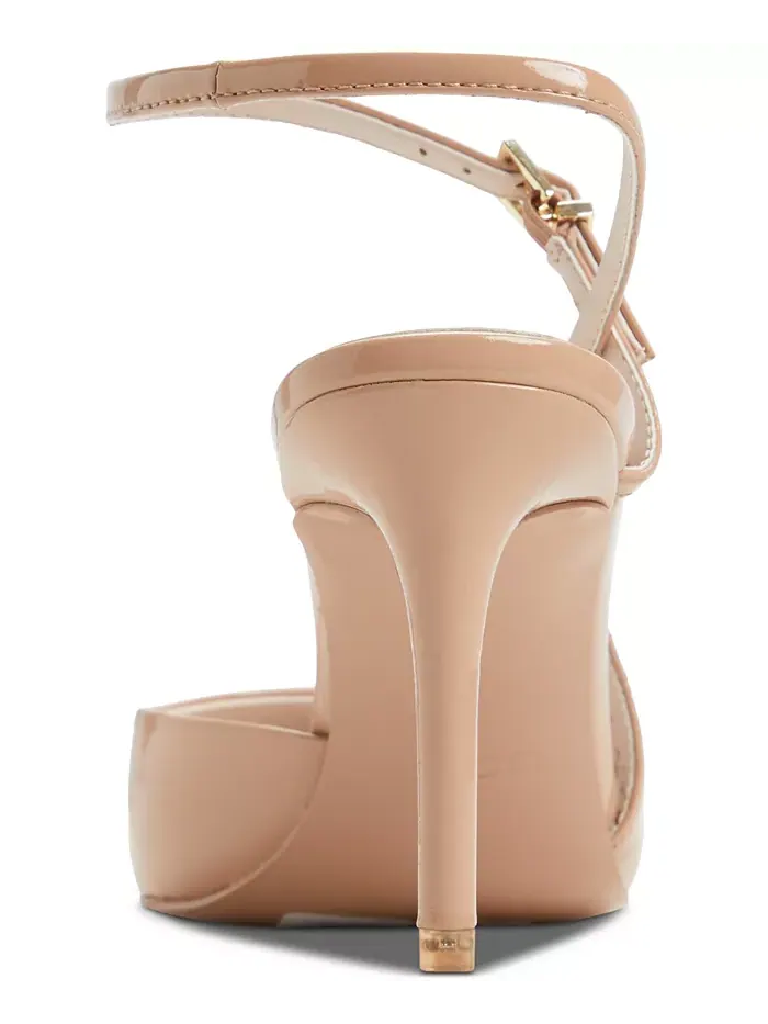 Женские туфли-лодочки Kymmberly с острым носом и ремешками ALDO — изображение 3 из 6, бежевый