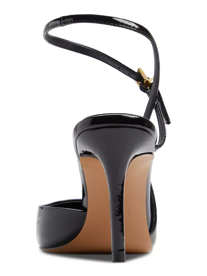 Женские туфли-лодочки Kymmberly с острым носом и ремешками ALDO — изображение 3 из 6, черный
