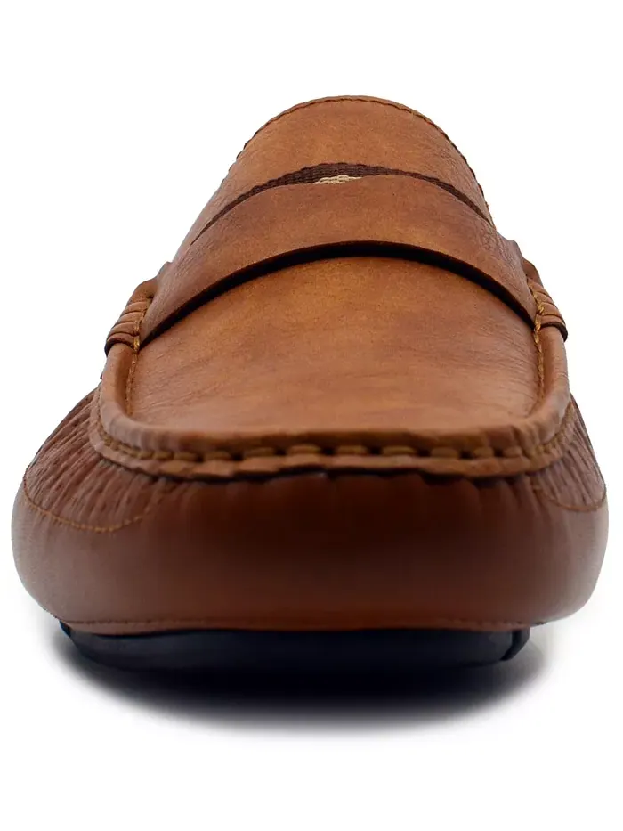 Мужские лоферы Tabor Penny Akademiks — изображение 6 из 7, бежевый