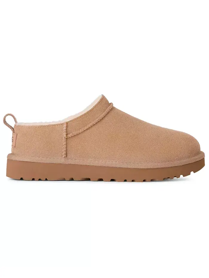 Женские классические ботильоны UGG с микро-язычком UGG — изображение 2 из 5, бежевый