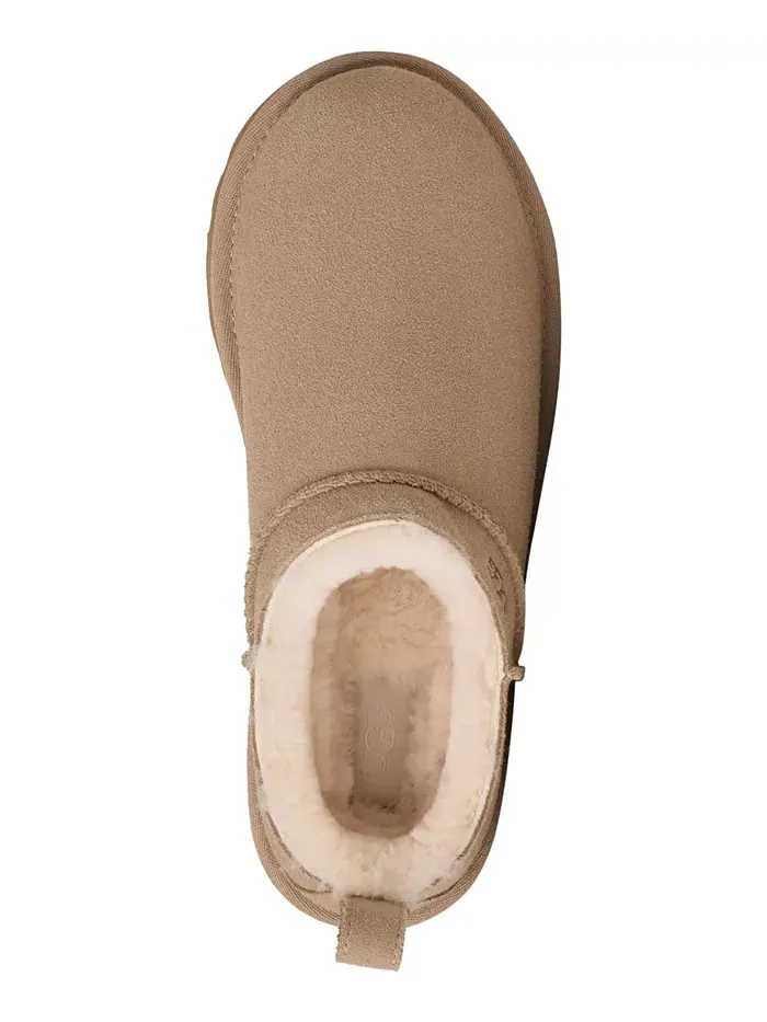 Женские классические ботильоны UGG с микро-язычком UGG — изображение 3 из 5, бежевый