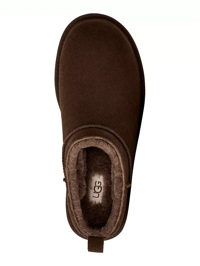 Женские классические ботильоны UGG с микро-язычком Ugg — изображение 3 из 5, коричневый