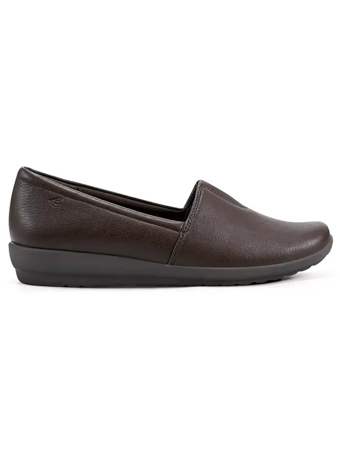 Женские легкие балетки Arlie Slip-On Easy Spirit — изображение 2 из 5, коричневый