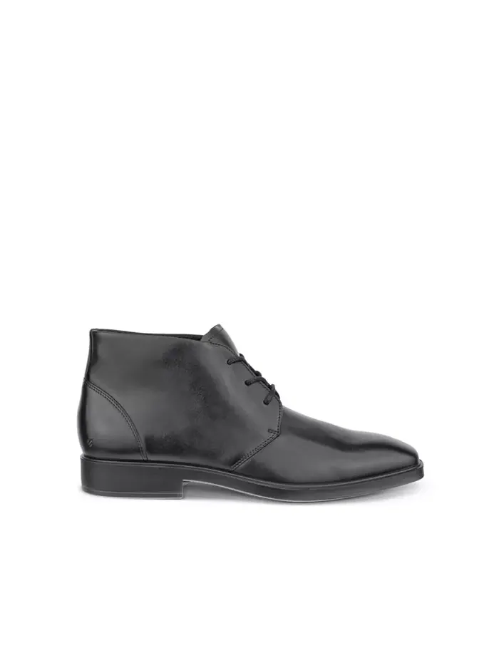 Ботинки мужские Ecco Milan Chukka, кожаные — изображение 2 из 6, коричневый