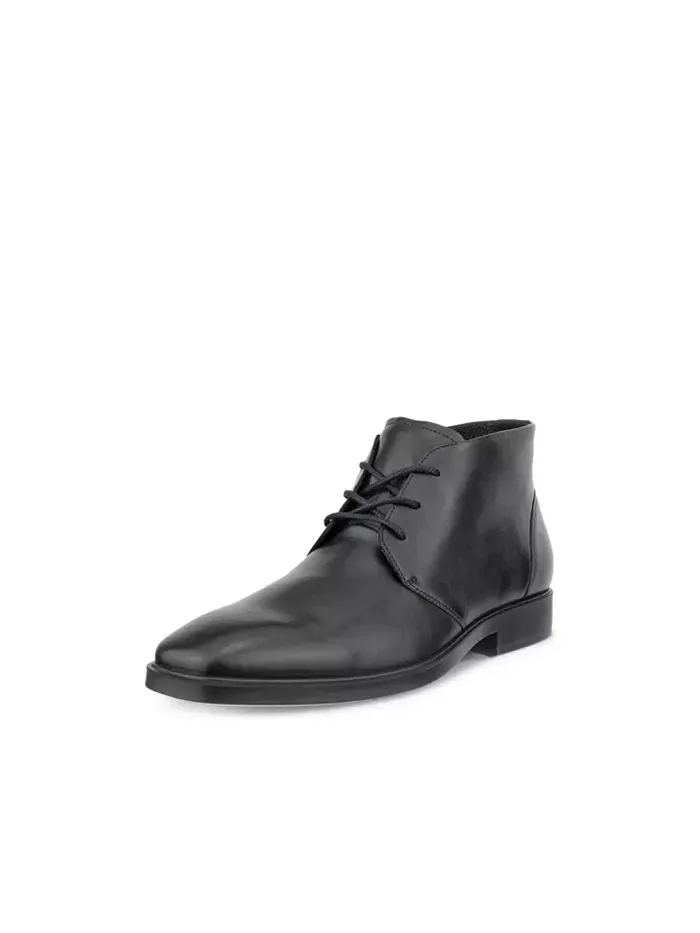 Ботинки мужские Ecco Milan Chukka, кожаные — изображение 4 из 6, коричневый