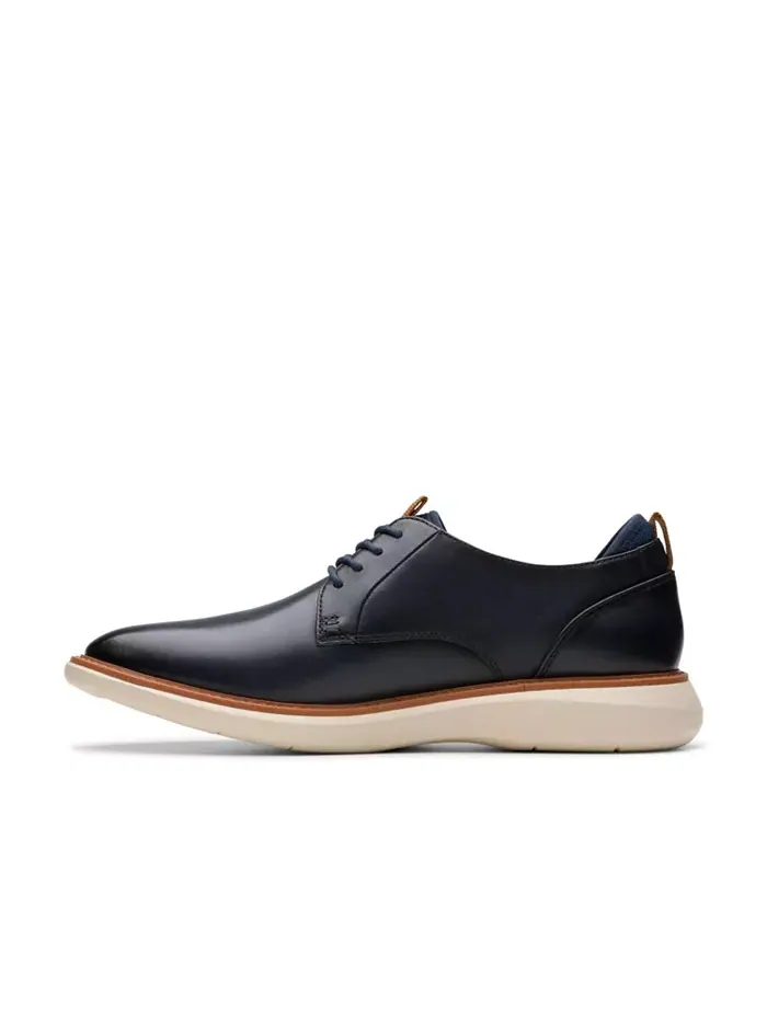 Мужские повседневные туфли Clarks Brantin, с круглым носком — изображение 12 из 18, черный