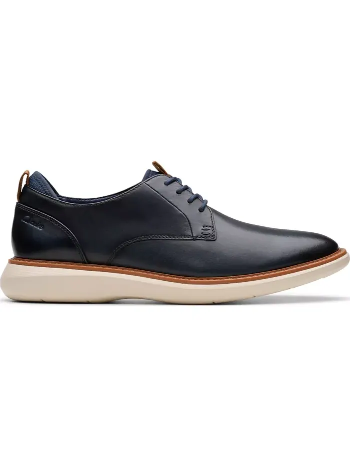 Мужские повседневные туфли Clarks Brantin, с круглым носком — изображение 13 из 18, черный