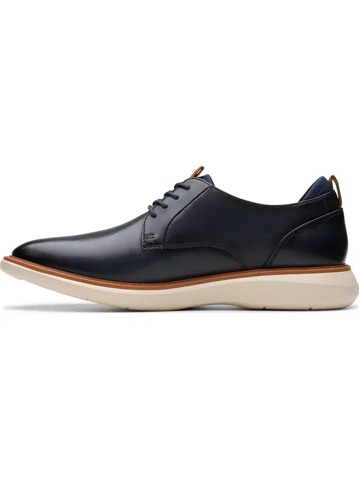 Мужские повседневные туфли Clarks Brantin, с круглым носком — изображение 15 из 18, черный