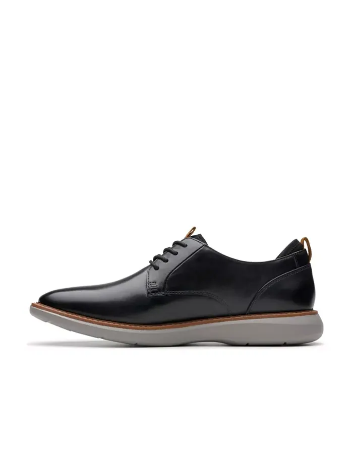 Мужские повседневные туфли Clarks Brantin, с круглым носком — изображение 6 из 18, черный