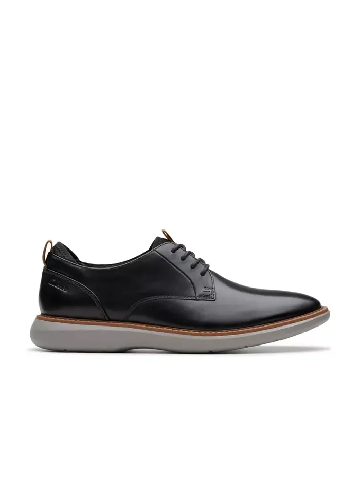 Мужские повседневные туфли Clarks Brantin, с круглым носком — изображение 7 из 18, черный