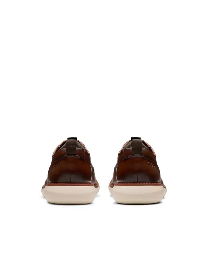 Мужские повседневные туфли Clarks Brantin, с круглым носком — изображение 9 из 18, черный