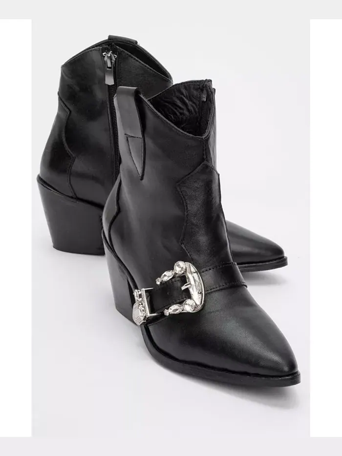 Любые кожаные ботинки с пряжкой (женские) Forever & Always Shoes
