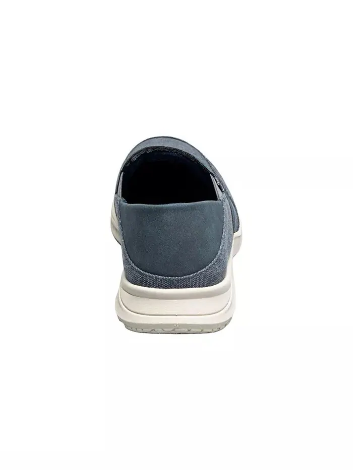 Мужские туфли Conway Ez Canvas Moc Toe Slip On Nunn Bush — изображение 3 из 7, темно-синий