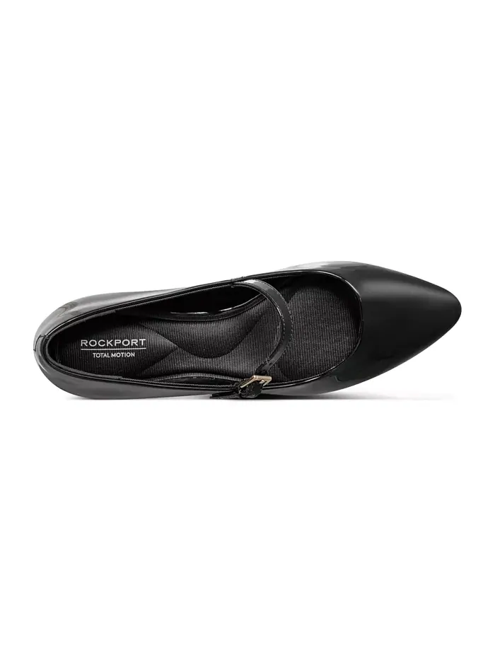 Женские туфли-лодочки Taren Total Motion с острым носом Rockport — изображение 4 из 12, черный