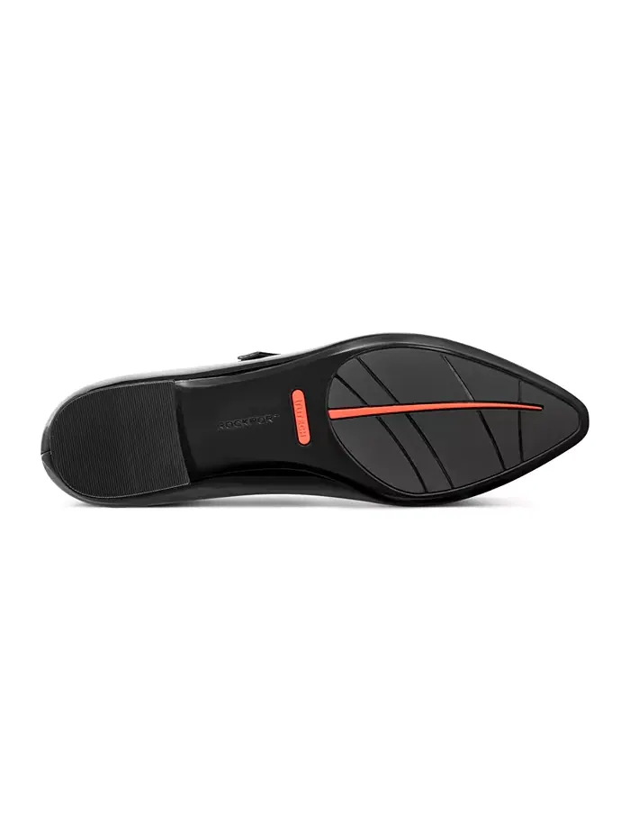 Женские туфли-лодочки Taren Total Motion с острым носом Rockport — изображение 5 из 12, черный