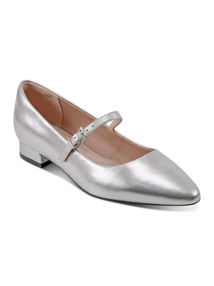 Женские туфли-лодочки Taren Total Motion с острым носом Rockport — изображение 6 из 8, средний натуральный