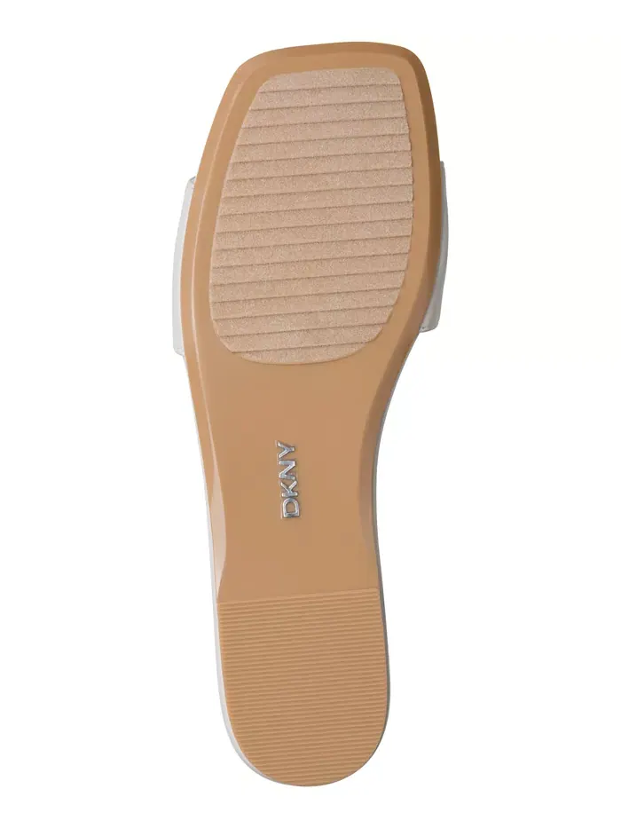 Женские сандалии Dania Chain Slide DKNY — изображение 5 из 5, белый