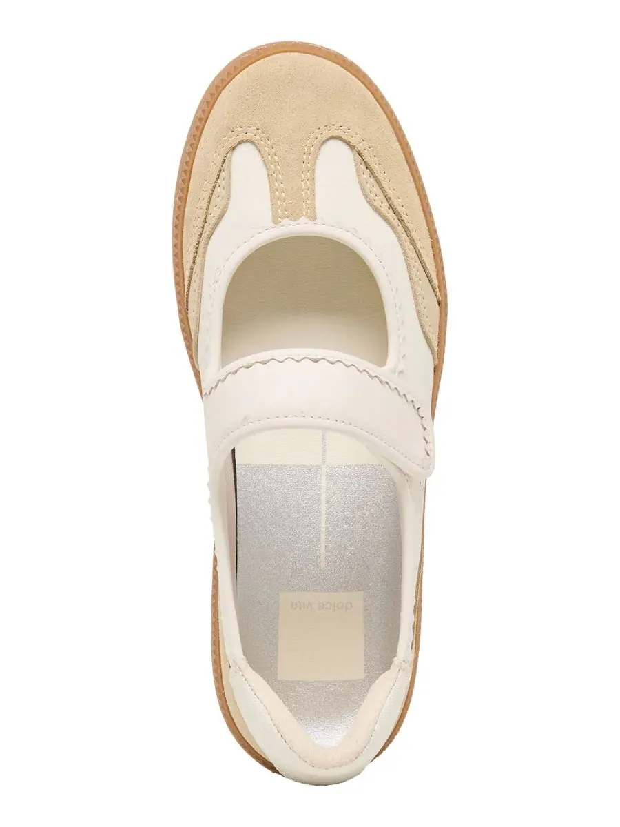 Женские кроссовки Nanet Round Toe Mary Jane Dolce Vita — изображение 4 из 5, слоновая кость мульти