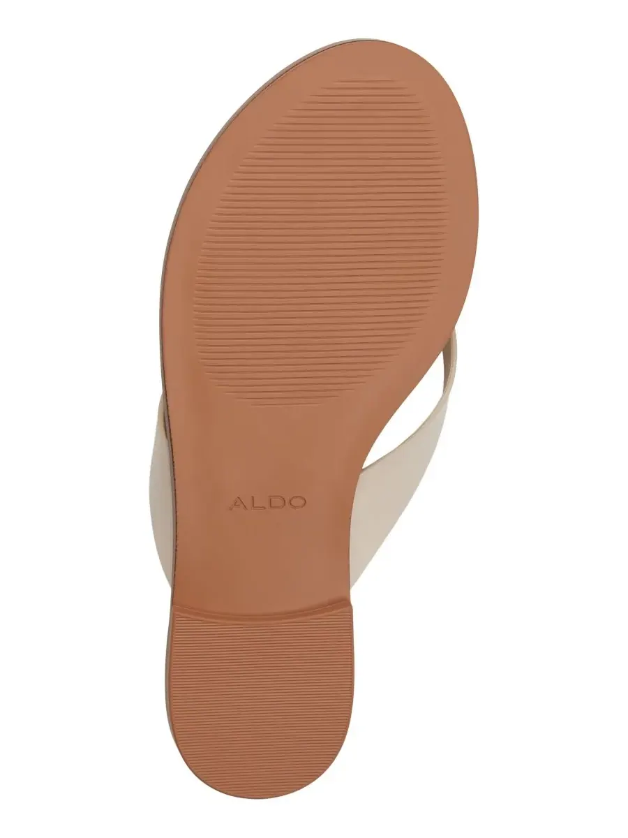 Женские сандалии-вьетнамки Autumnlee ALDO, айвори smooth — изображение 5 из 6, слоновая кость