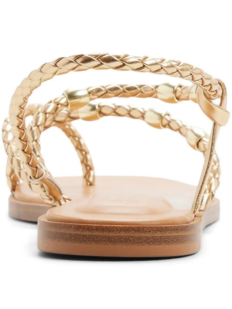 Женские сандалии-слипоны Loucinda ALDO, Champagne Smooth — изображение 3 из 6