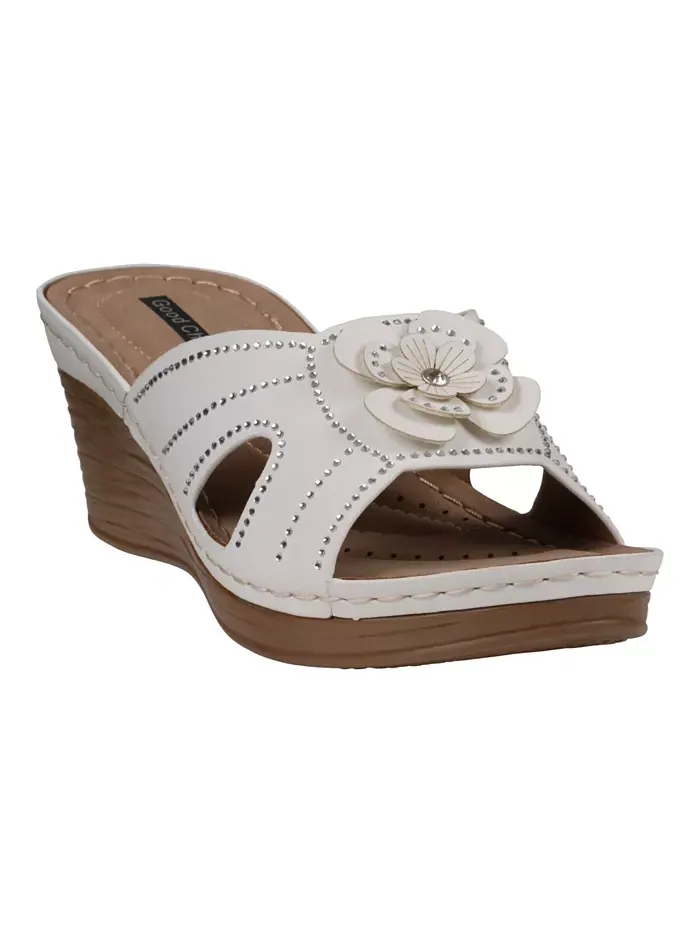 Женские босоножки Fiora на платформе с цветочным принтом GC Shoes