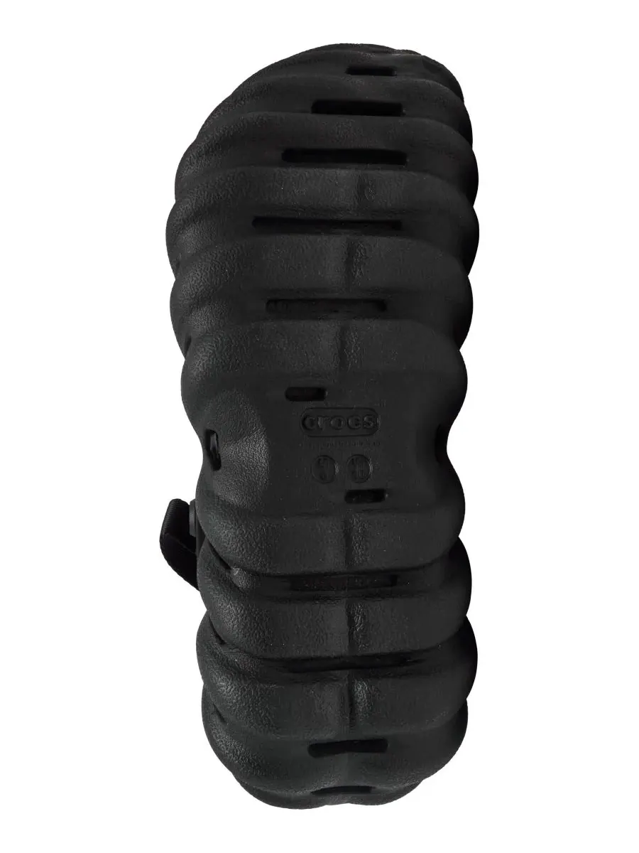 Мужские и женские сабо Echo от Finish Line Crocs — изображение 6 из 6, черный