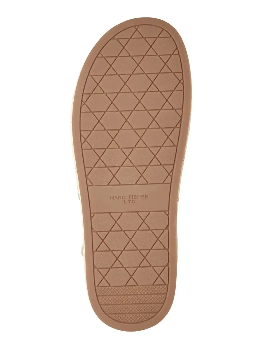 Женские сандалии на плоской платформе Elissa Fisherman Marc Fisher LTD, золото leather — изображение 5 из 5, золотистый
