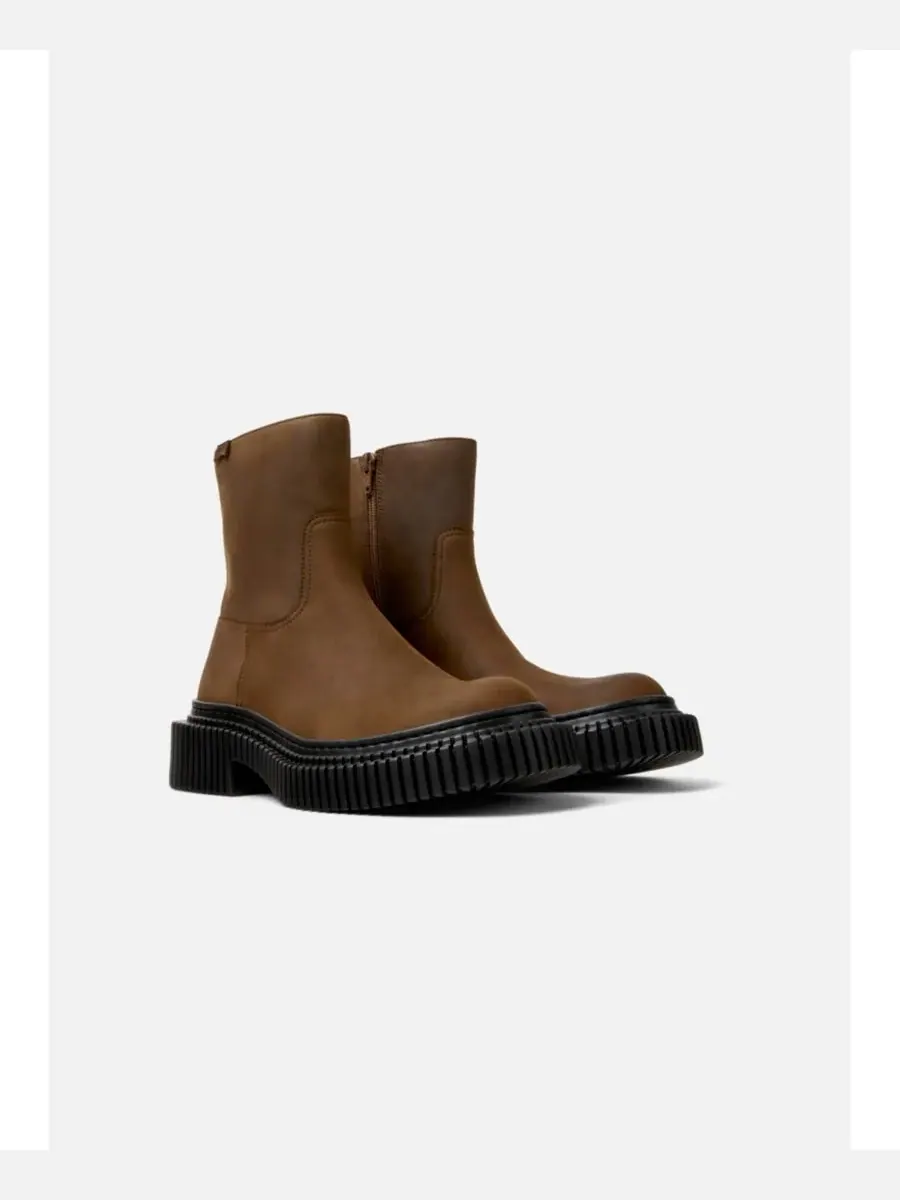Туфли Camper Pix Berlin Leather Medium Zip / Medium Elastic