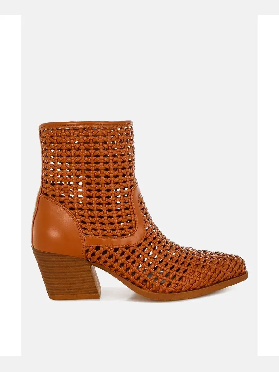 Женские сапоги Artisole из плетеной искусственной кожи Rag & Co