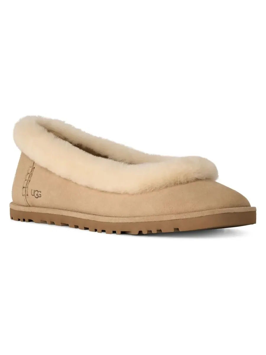 Женские балетки UGG Zora с закругленным носком UGG