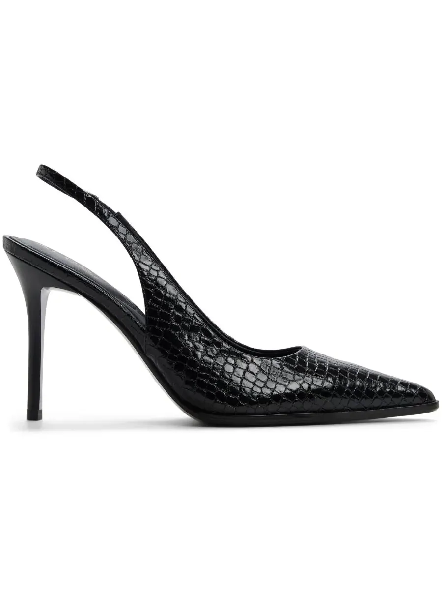 Женские туфли-лодочки Re-Samantha с открытой пяткой ALDO — изображение 2 из 5, черный