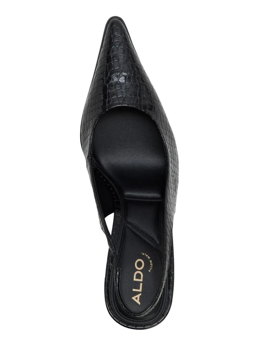 Женские туфли-лодочки Re-Samantha с открытой пяткой ALDO — изображение 4 из 5, черный