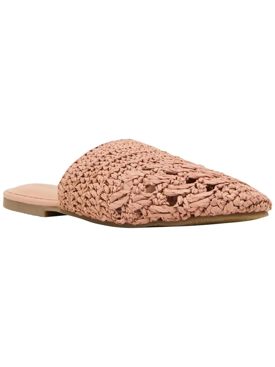 Женские мюли Sam Woven Crafted Slip On Anne Klein — изображение 1 из 7, прозрачный