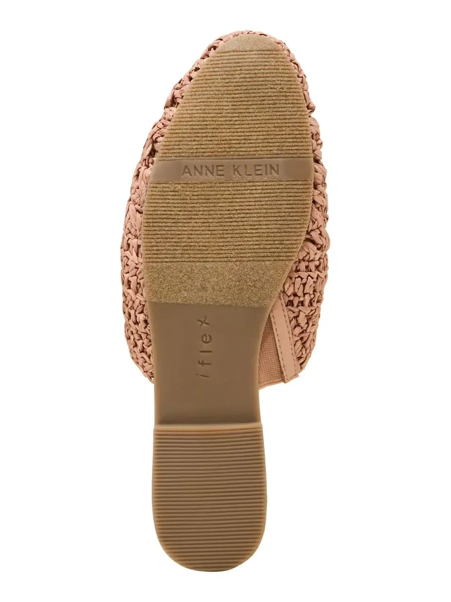 Женские мюли Sam Woven Crafted Slip On Anne Klein — изображение 5 из 7, прозрачный