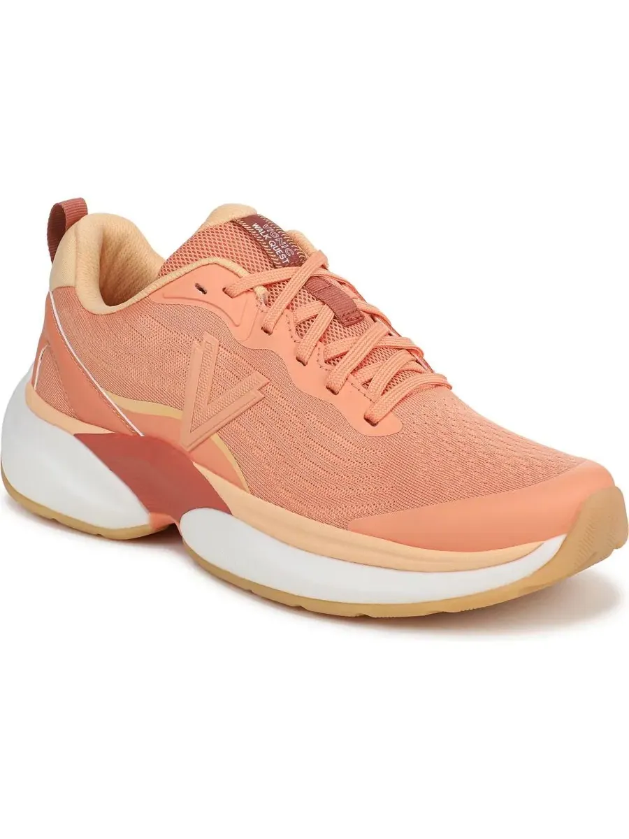Женские кроссовки с ортопедической поддержкой Walk Quest Vionic, Shell Coral Faux Leather/Knit