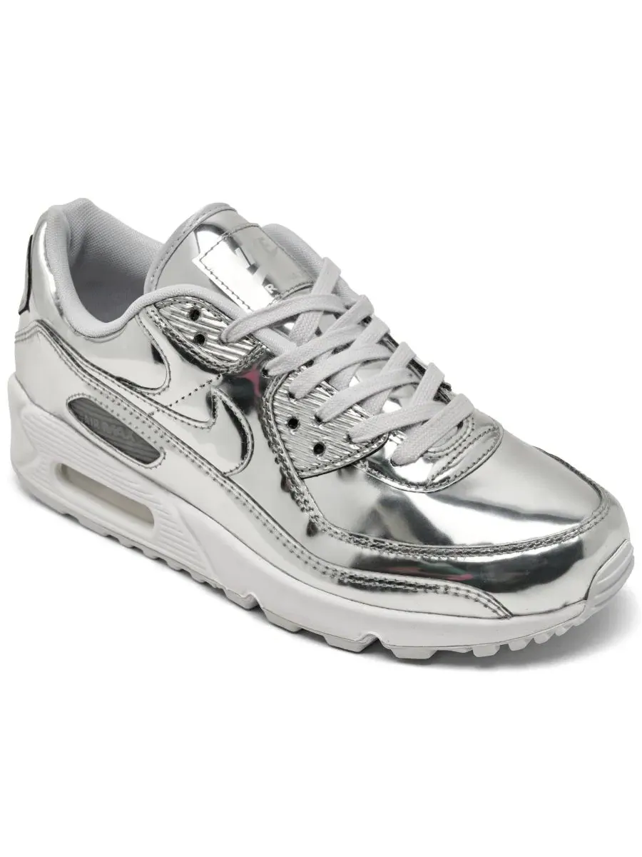 Кроссовки Nike Air Max 90 SP Chrome — изображение 1 из 6, платиновый